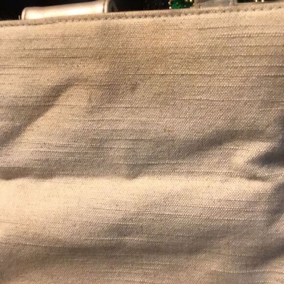 Purse Stitched, elephant embroidery by Marlow, light, staining shown, should cle - Picture 5 of 10